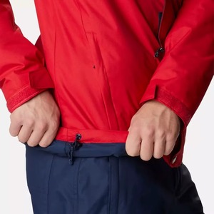 Veste de ski softshell imperméable de haute qualité pour homme, réversible, avec empiècements patchwork sur le devant, idéale pour le snowboard et les activités hivernales en extérieur. - Product Image 4