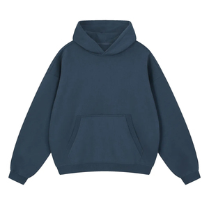 Sudadera con Capucha Oversize para Hombre, Estilo Urbano, de Algodón Suave, Manga Larga, Corte Holgado, con Logotipo Personalizado y Marca Privada - Product Image 5