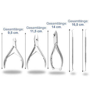 Kit d'instruments de podologie de haute qualité en acier inoxydable - Product Image 3
