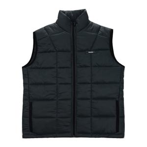 REEMA Veste d'hiver en coton personnalisée de haute qualité style bouffant pour hommes Veste ample sans manches pour femmes à col montant en tissu polyester - Product Image 2