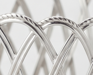 Elegant Oval <b>Metal</b> Wire <b>Storage</b> <b>Basket</b> With Handle Multi Purpose Use For Home Decoration Stylish Home Accent - Product Image 2