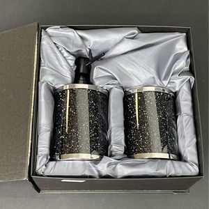 Ambrose 3 pezzi Set bagno Dispenser sapone porta spazzolino con vassoio - Product Image 5