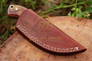 Couteau à Découper Premium Fait Main en Acier D2 – Couteau de Chasse et de Camping avec Manche en Résine Personnalisé - Product Image 6