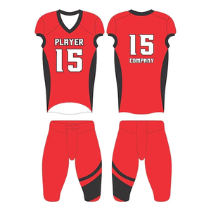 Conjunto de Uniforme de Fútbol Americano Personalizado con Tela Twill, Sublimado, de Secado Rápido y Transpirable para Prácticas de Equipo - Product Image 2