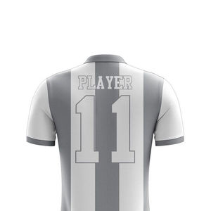 Conjunto de Camiseta de Fútbol Personalizada para Hombre, Cuello en V, Manga Corta, 100% Poliéster, Transpirable, Uniforme de Fútbol para Adultos, Impresión Sublimada - Product Image 5