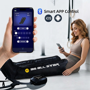 Air Pressure Foot And Leg <b>Massage</b> <b>Machine</b> 6 Chamber Gun Smart App Control for Athletes ODM CE AS ALL STAR - Product Image 1