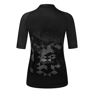 Maillot de cyclisme pour femmes avec logo et couleur personnalisés, t-shirt de vélo respirant, vêtements de sport de plein air, vêtements de cyclisme, haut de cyclisme pour femmes - Product Image 2