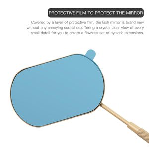 HD Eyelash Extension <b>Mirrors</b> Medical Grade Steel Beauty Tools Lash Artists OEM Private Label Lash <b>Mirrors</b> - Product Image 3