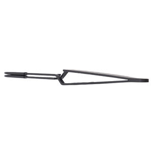 Pinzas de Precisión para Uñas de Calidad Premium, Color Negro, Punta Recta y Plana, Pinzas de Manicura OEM al por Mayor, Pinzas de Bloqueo Cruzado para Uñas - Product Image 6