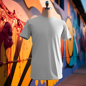 T-shirt pour homme en coton à manches courtes, écologique, séchage rapide, 180g, col rond, décontracté - Product Image 3
