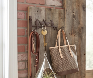 Premium Rustic Metal Wall Mounted <b>Hook</b> With Bird Design For Clothing Storage Elegant Home Decoration - Product Image 2