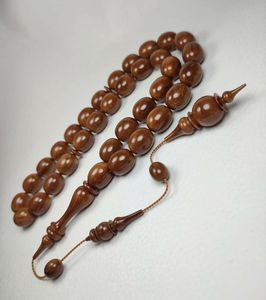 Tasbih musulman décoratif en cristal, tasbih compact de poche - Product Image 1