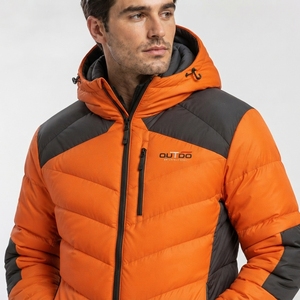 Chaqueta Acolchada para Hombre, Chaqueta de Invierno Informal Premium, Chaqueta Acolchada para Hombre Fabricada con Aislamiento Suave, Material de Poliéster Duradero y Comodidad - Product Image 5