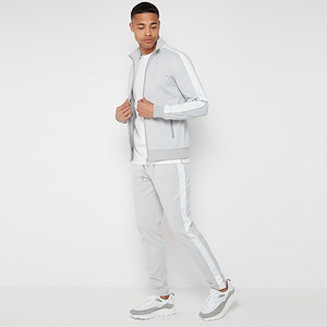 Men's Oversized Hooded Collar Tracksuits Custom Logo Printed Polyester/Cotton Fleece Heavyweight Breathable Winter Solid Casual - Product Image 1
