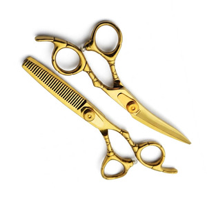 Tijeras de Corte de Pelo Profesionales de Alta Gama para Barbería, Tijeras Afiladas para Peluquería y Estilismo - Product Image 1