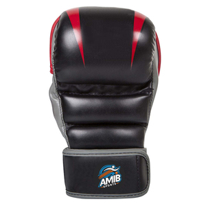 Guantes de MMA Profesionales de Cuero, con Absorción de Humedad, Cierre de Velcro, Unisex, Hechos en Pakistán, Gran Venta - Product Image 3