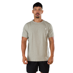 Camiseta de Manga Corta Momentum City Dust para Hombre, Cómoda, de Algodón Premium, Informal, Moderna, para Gimnasio, Venta al Por Mayor - Product Image 1