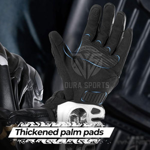 Guantes de Motocicleta de Diseño Recién Llegados, Guantes de Motocicleta de Cuero Genuino, Guantes de Motocicleta de Piel de Vaca - Product Image 5
