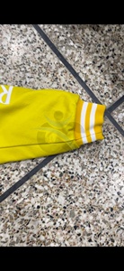 Veste universitaire ORCAFITS bleue et jaune avec logo R et patch Game Boy, style preppy, veste en coton et polyester pour homme, vêtement d'automne - Product Image 5