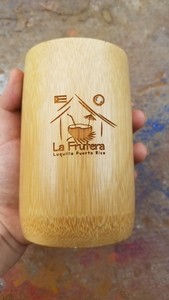 Taza de Bambú Ecológica Hecha a Mano al por Mayor, Duradera, con Logotipo Personalizado para Agua, Café, Té, 250-300 ml - Product Image 4