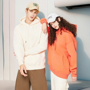 Sweat à capuche surdimensionné en molleton doublé de haute qualité, design épaules tombantes, pour homme, qualité supérieure - Product Image 3