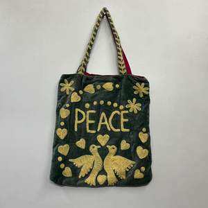 Sac à dos matelassé en coton unisexe sur mesure, fait main, imprimé au bloc, avec fermeture éclair, pour l'école, idéal pour les enfants et les filles. - Product Image 1