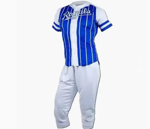 Uniforme de Béisbol para Mujer Adulta, de Alta Calidad, Transpirable, Estilo Hip-Hop, con Botones, Manga Corta, Conjunto Completo, Venta Caliente - Product Image 6