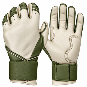 Guantes de Béisbol Marrones con Logotipo Personalizado, Guantes de Cuero Profesionales para Béisbol y Sóftbol para Adultos, Servicio OEM, Gran Venta - Product Image 5