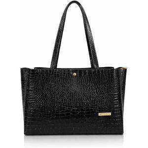 Contemporary Faux Leather <b>Handbag</b> For Women Featuring Fashionable Everyday Carry Style Elegant Purse For Work Outfits Shopping - Product Image 5