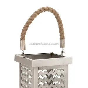 Portavelas Cuadrado de Bambú de Diseño, Hecho a Mano, de Alta Gama, para Interiores de Hoteles y Resorts, Venta al Por Mayor por Zahid Exports - Product Image 2