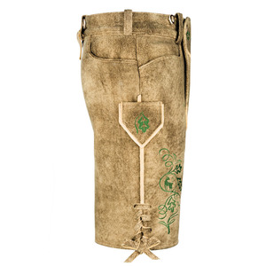Pantalones Cortos Bermuda para Hombre, Color Gris Chic, Cintura Alta, Logotipo Personalizado en la Parte Delantera, Tejido Plisado, Sólido, Casual, Holgado, Transpirable, Venta al Por Mayor - Product Image 4