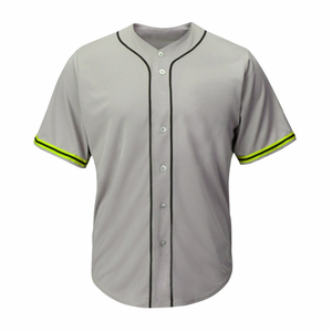 Camiseta de Béisbol, Jersey Deportivo Transpirable, Impresión por Transferencia de Calor, Nombre del Jugador Personalizable, Antibacteriano, Secado Rápido - Product Image 3