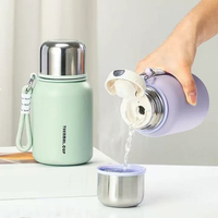 Bouteille isotherme à double paroi en acier inoxydable pour le sport et le camping