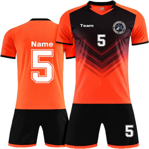 ชุดยูนิฟอร์มฟุตบอลแขนสั้นแบบระบายอากาศได้ดี ไซส์พลัส สำหรับผู้ชายและผู้ใหญ่ พร้อมปักชื่อและหมายเลขตามสั่ง สำหรับฤดูกาลใหม่ - Product Image 5