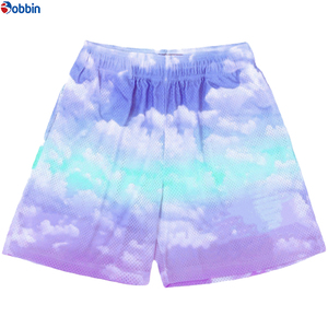 Pantalones Cortos de Baloncesto Personalizados, Transpirables, Estilo Casual de Verano, Pantalones Cortos Deportivos para Hombre con Cordón Ajustable, Pantalones Cortos de Baloncesto de Malla - Product Image 3