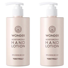 Tony Moly Wonder Lozione Idratante per Mani 300ml Confezione da 2 con Acido Ialuronico per Pelle Secca a Prezzo Scontato - Product Image 1