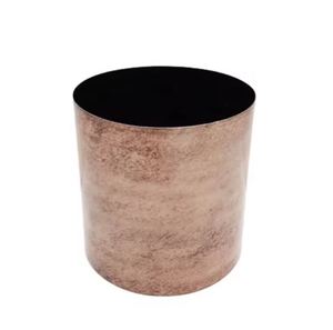 Macetas Redondas de Hierro con Recubrimiento en Polvo Negro Mate y Color Natural, Estilo Moderno, Macetas y Jardineras al por Mayor - Product Image 4