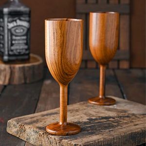 Minimalist Wooden Stemmed <b>Wine</b> <b>Goblet</b> Natural Wood <b>Wine</b> Glass Rustic Wood Drinking Coffee Cup Whiskey Cocktail <b>Goblet</b> Wholesale - Product Image 5