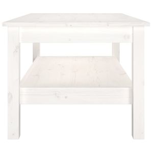 Tavolino da caffè medio in legno massello di pino bianco - Product Image 4