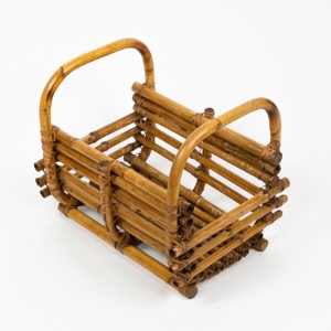 Accesorios de oficina y hogar, soportes de ratán para periódicos, revistas y folletos. - Product Image 3