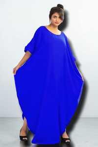 Vestido Kaftan Islámico Awais House Bride, Corte A, Georgette, Cristal, Simple, Largo hasta el Suelo, Mangas Largas, para Bodas, Festivales de Verano, Eid - Product Image 4