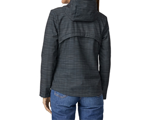 Women's <b>Hooded</b> <b>Soft</b> <b>Shell</b> <b>Jacket</b> Zipper Closure Windproof Polyester Outdoor Wear Regular Fit Autumn Solid Color Wholesale - Product Image 4