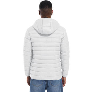 Fully Customized Men's Waterproof <b>Canvas</b> Puffer <b>Jackets</b> Polyester Wadding Filled Winter DDP Shipping - Product Image 5