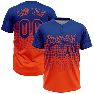 เสื้อเบสบอลซอฟต์บอลแบบแห้งเร็วสองกระดุม ชุดยูนิฟอร์มสั่งทำได้สำหรับเด็ก วัยรุ่น ผู้ชาย ผู้หญิง ชุดทีม - Product Image 4