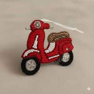 Llaveros de llegada con cuentas de semillas, llaveros indios hechos a mano, dijes de cristal con cuentas de semillas para bolsos, especiales de verano - Product Image 6