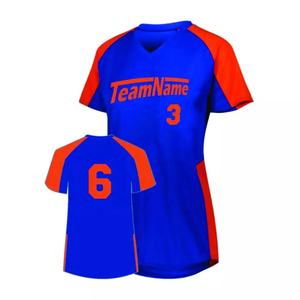 Nueva llegada 100% poliéster béisbol Softball camisetas para jóvenes personalizable impreso ropa deportiva uniformes de béisbol - Product Image 3