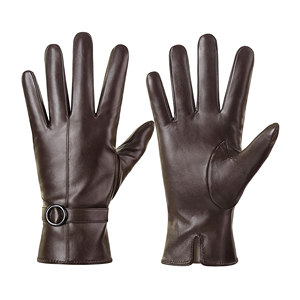 High Quality Full <b>Finger</b> Leather <b>Gloves</b> For Women's Winter 2026 New Arrival Fashionable Winter Warm Leather <b>Gloves</b> For Women's - Product Image 3