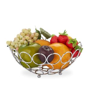 Panier à fruits en acier inoxydable durable pour comptoir de cuisine, organiseur de rangement pour fruits, idéal pour conserver les fruits frais - Product Image 3