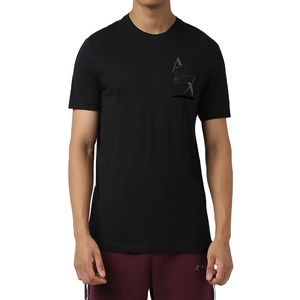 เสื้อยืดผ้าฝ้ายโพลีเอสเตอร์แบบเรียบง่ายแห้งเร็วทรงหลวมหรูหราออกแบบได้ตามต้องการ - Product Image 1