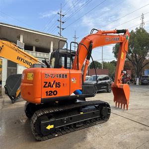 Pelle hydraulique sur chenilles Hitachi ZX120 de 12.5 tonnes d'occasion d'origine japonaise avec composants d'engrenage de bonne qualité - Product Image 5